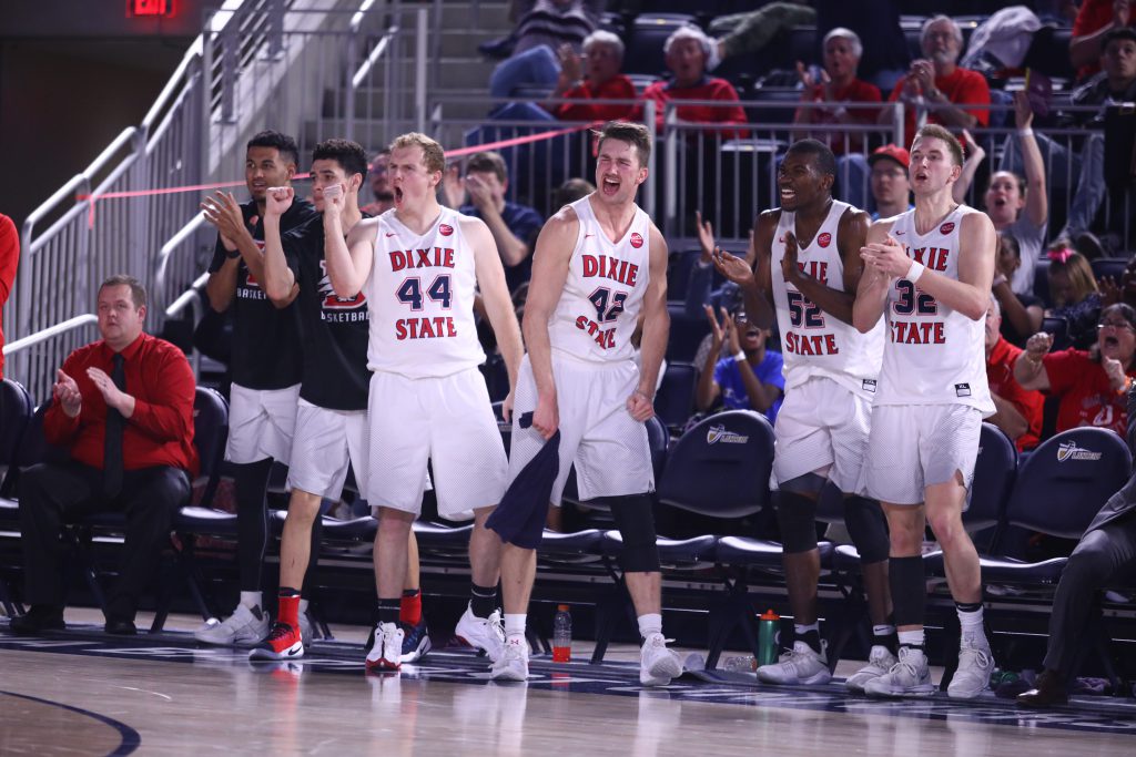 DSU fans stand behind mens basketball team as its season comes to an end