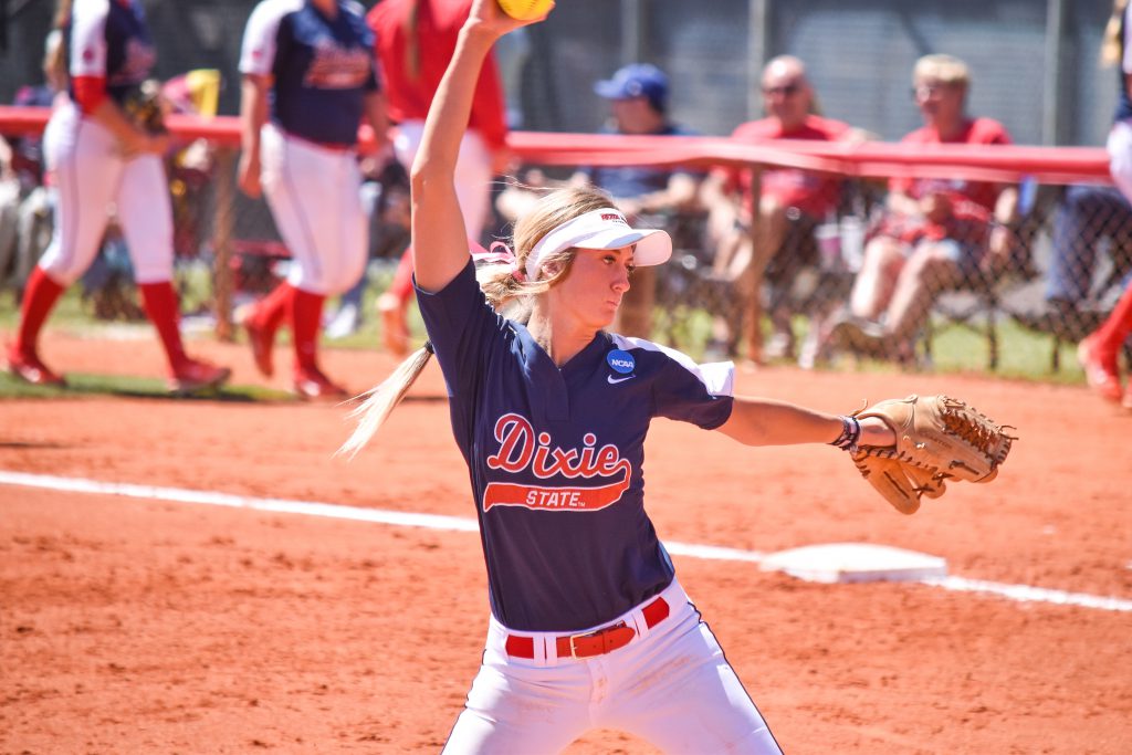 DSU softball pitcher Cambrie Hazel is making her mark in NCAA Division II