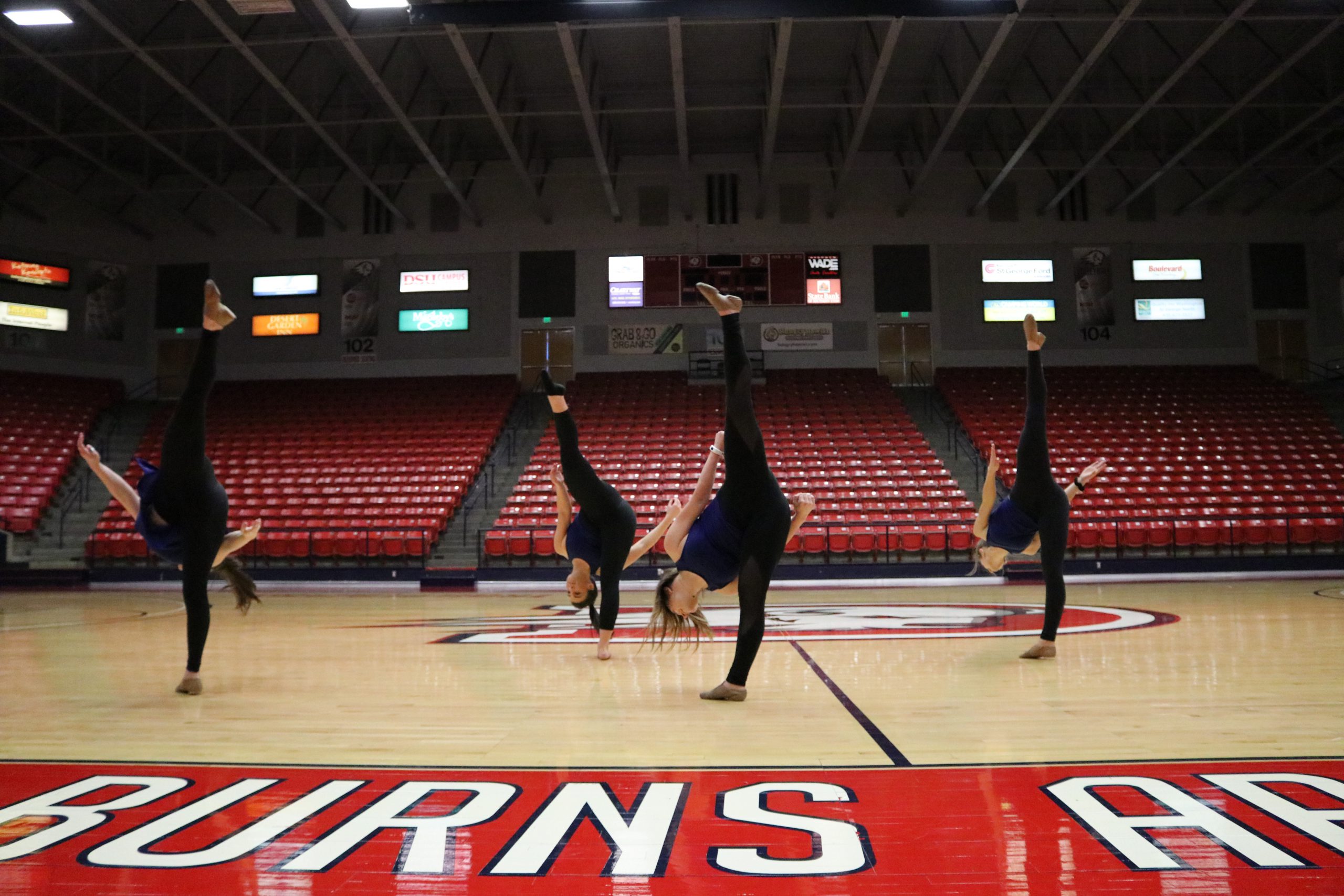 DSU Blaze Dance Team makes leaps, bounds