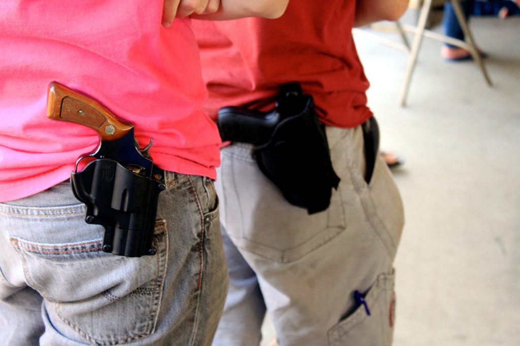 Pro: Open carry on campus exercises Constitutional rights, helps students feel safe