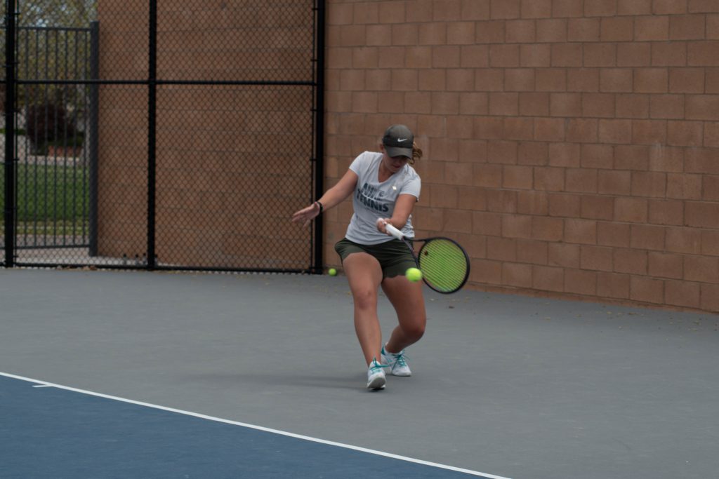 Megan Lynch brings encouragement, resiliency to DSU women's tennis team