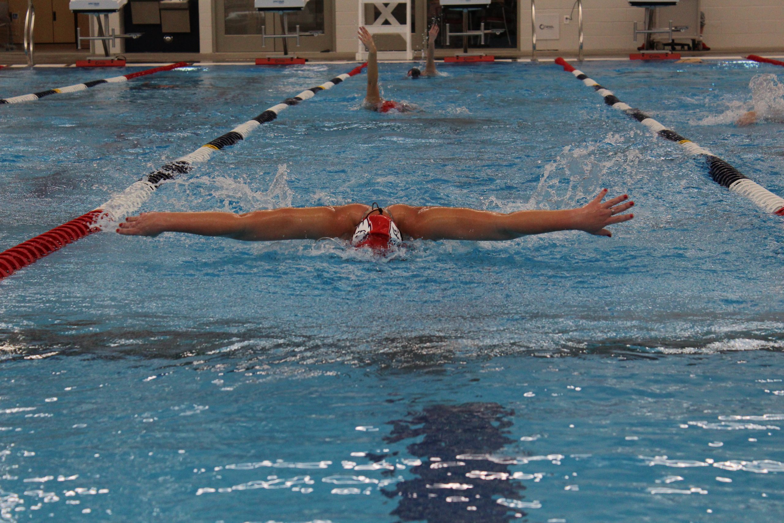 DSU women’s swim “leaps and bounds ahead” of where they were last year