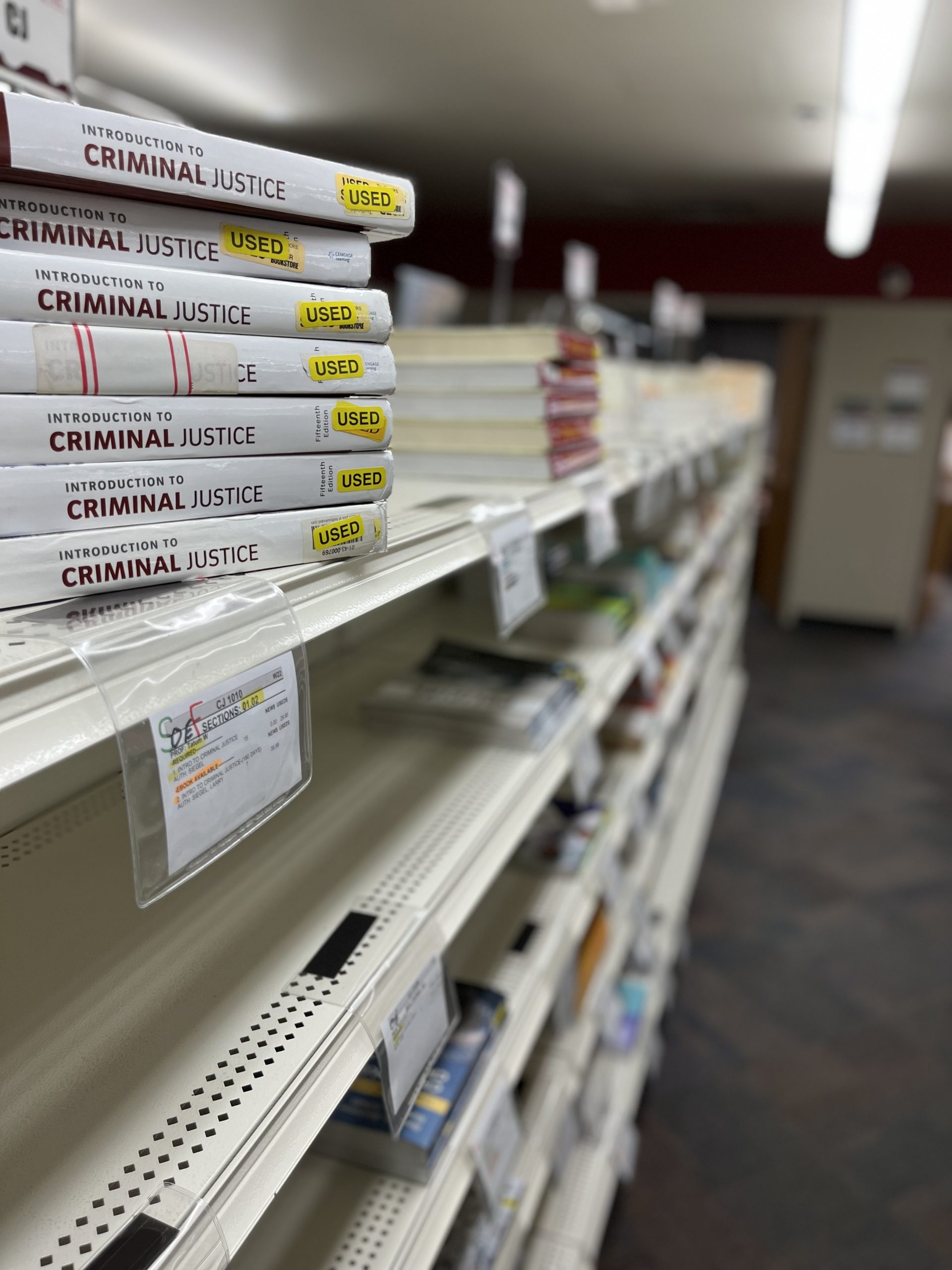DSU’s library has limited supply of textbooks for students