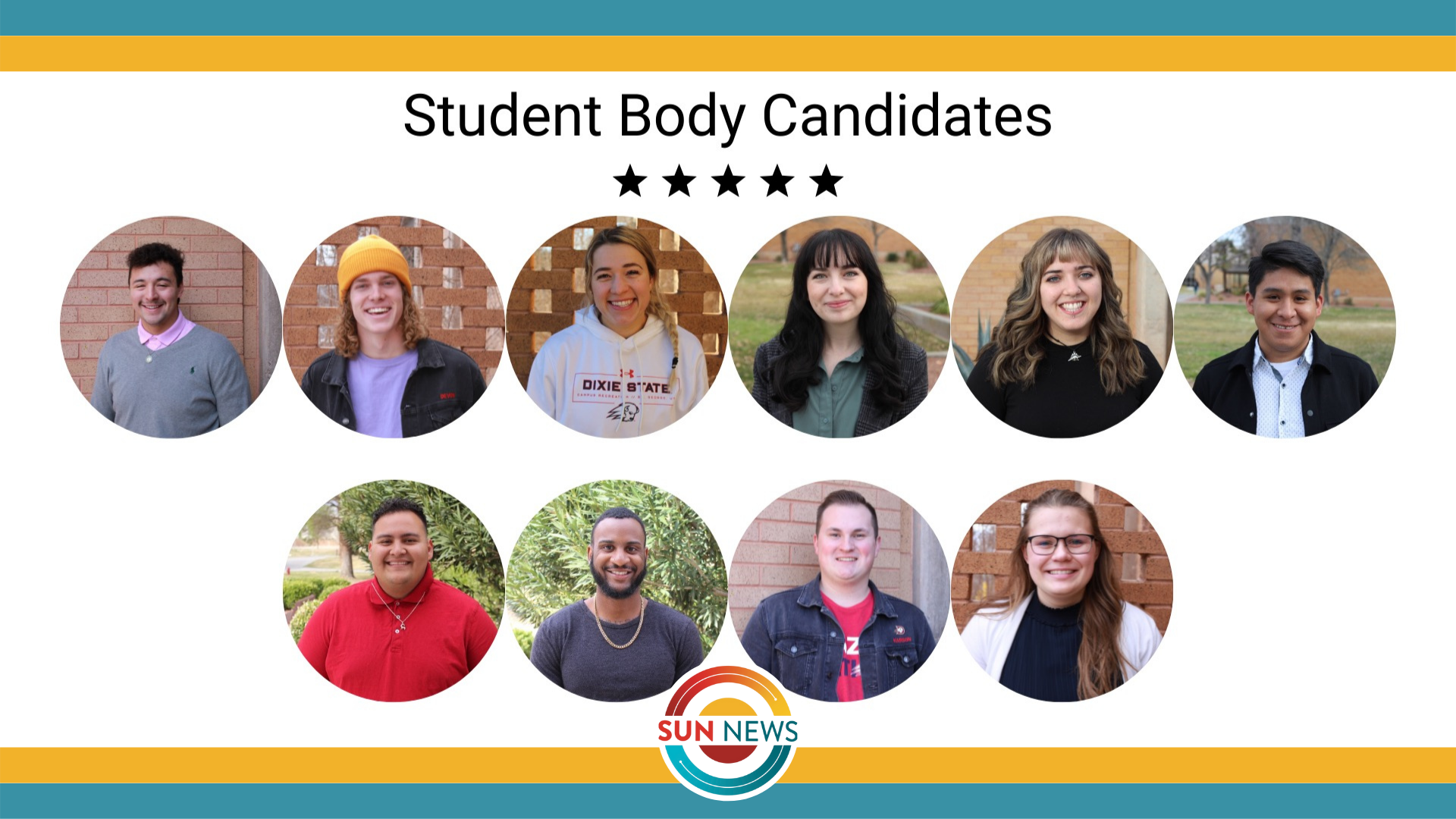 2022-23 Utah Tech University student body candidates