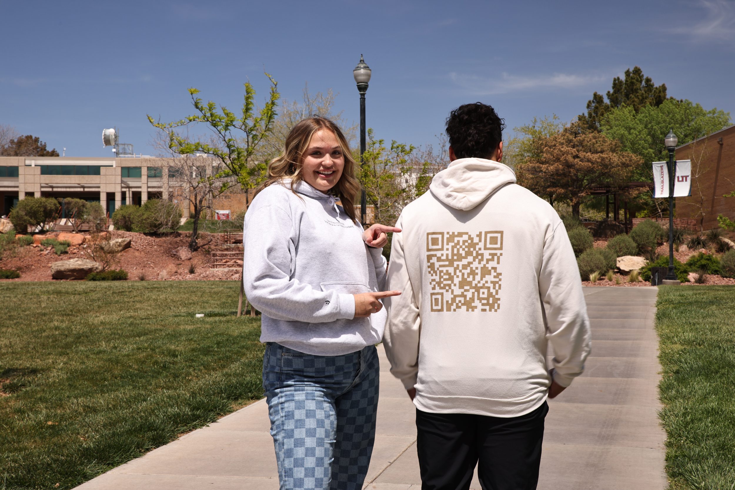 Utah Tech students spread positivity through their clothing brand