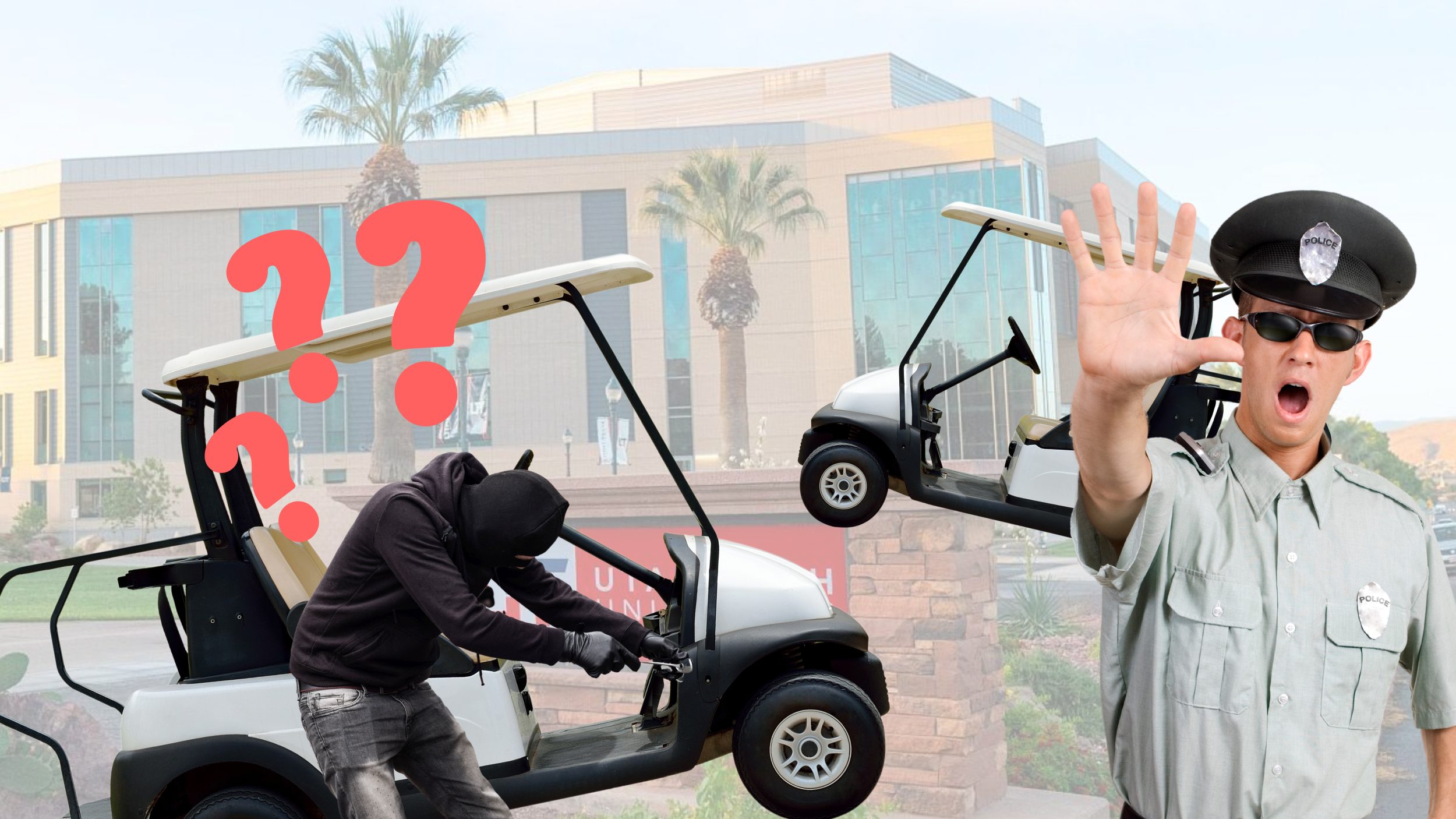 Tracking devices will be installed on Utah Tech golf carts because of recent theft