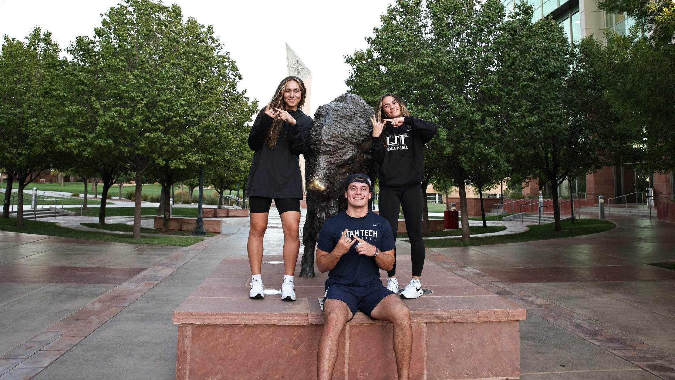 Generation to generation: sibling trio competes in Utah Tech athletics