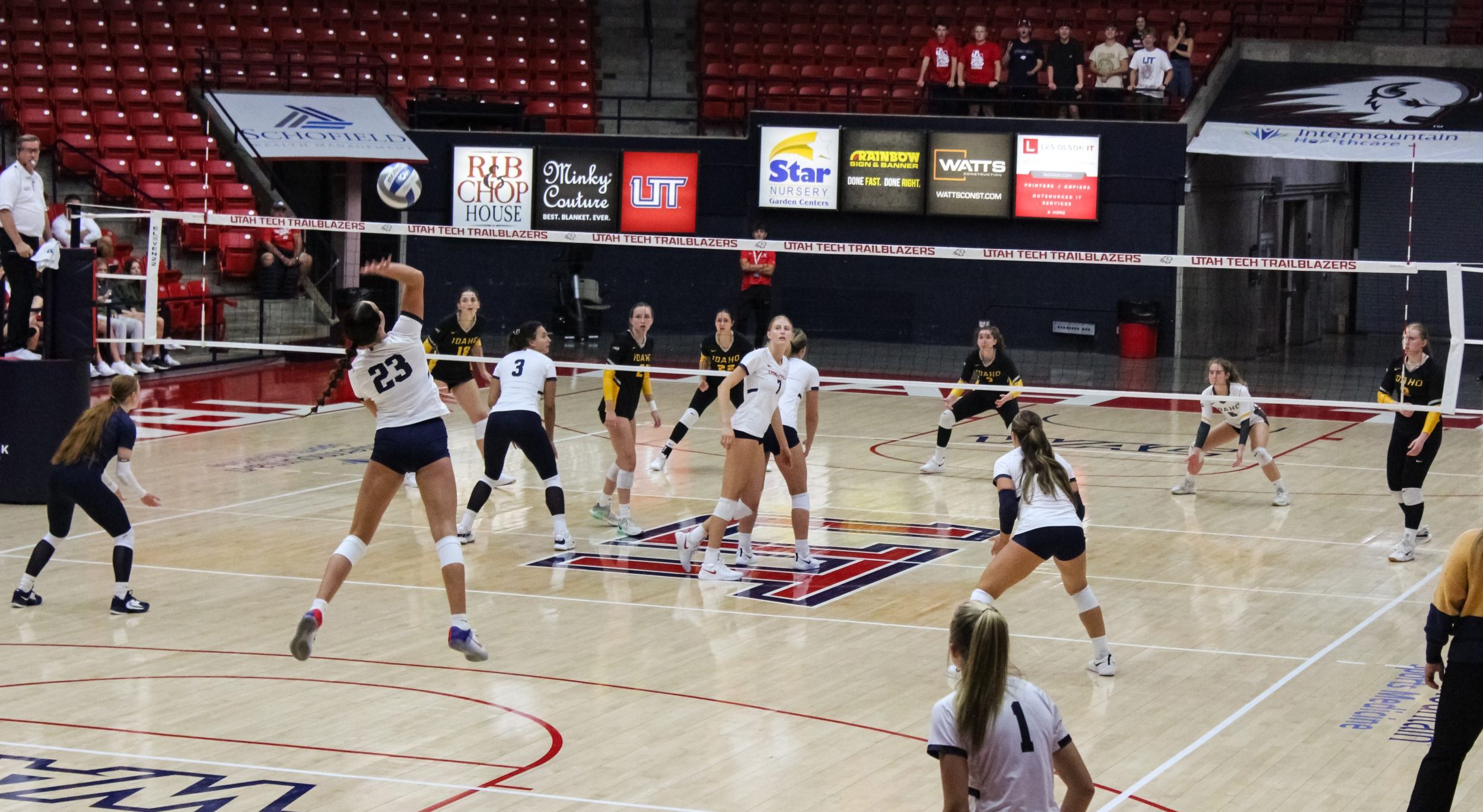 Communication lands Utah Tech women’s volleyball a win over Idaho