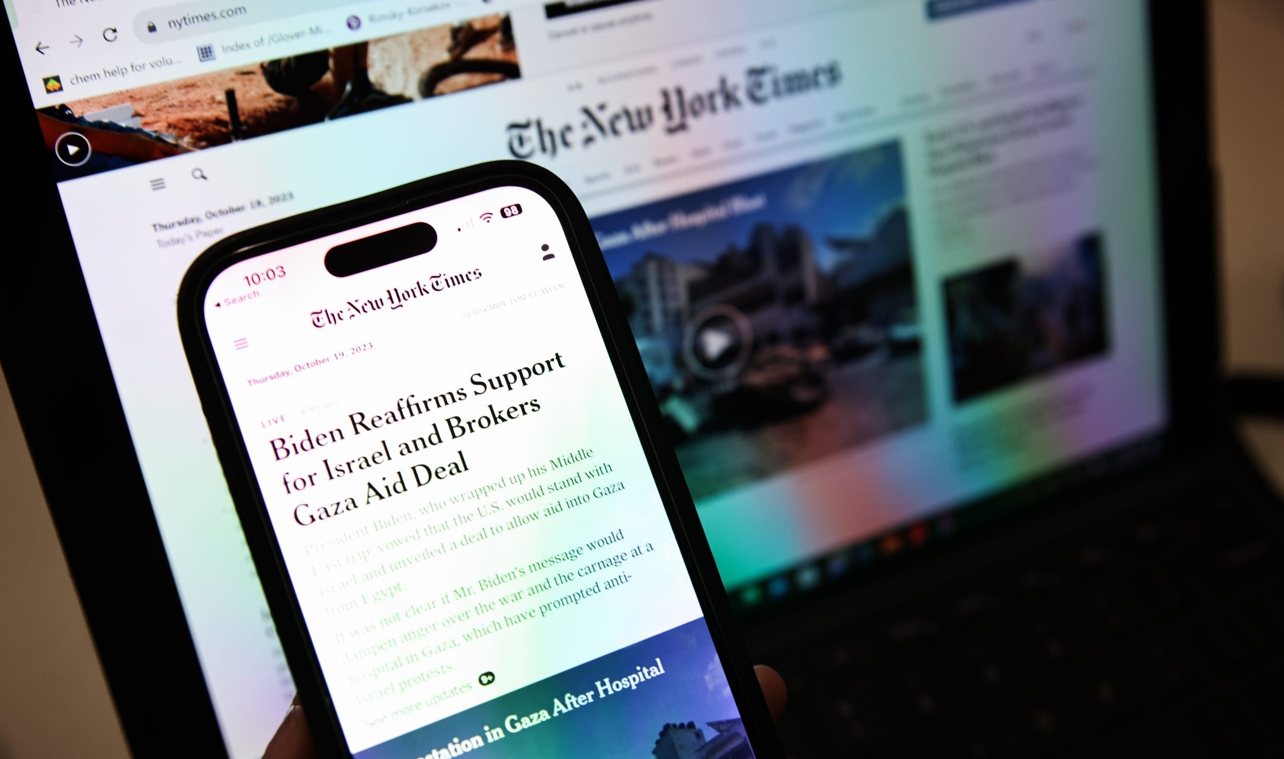 The New York Times gives students free access to articles and more