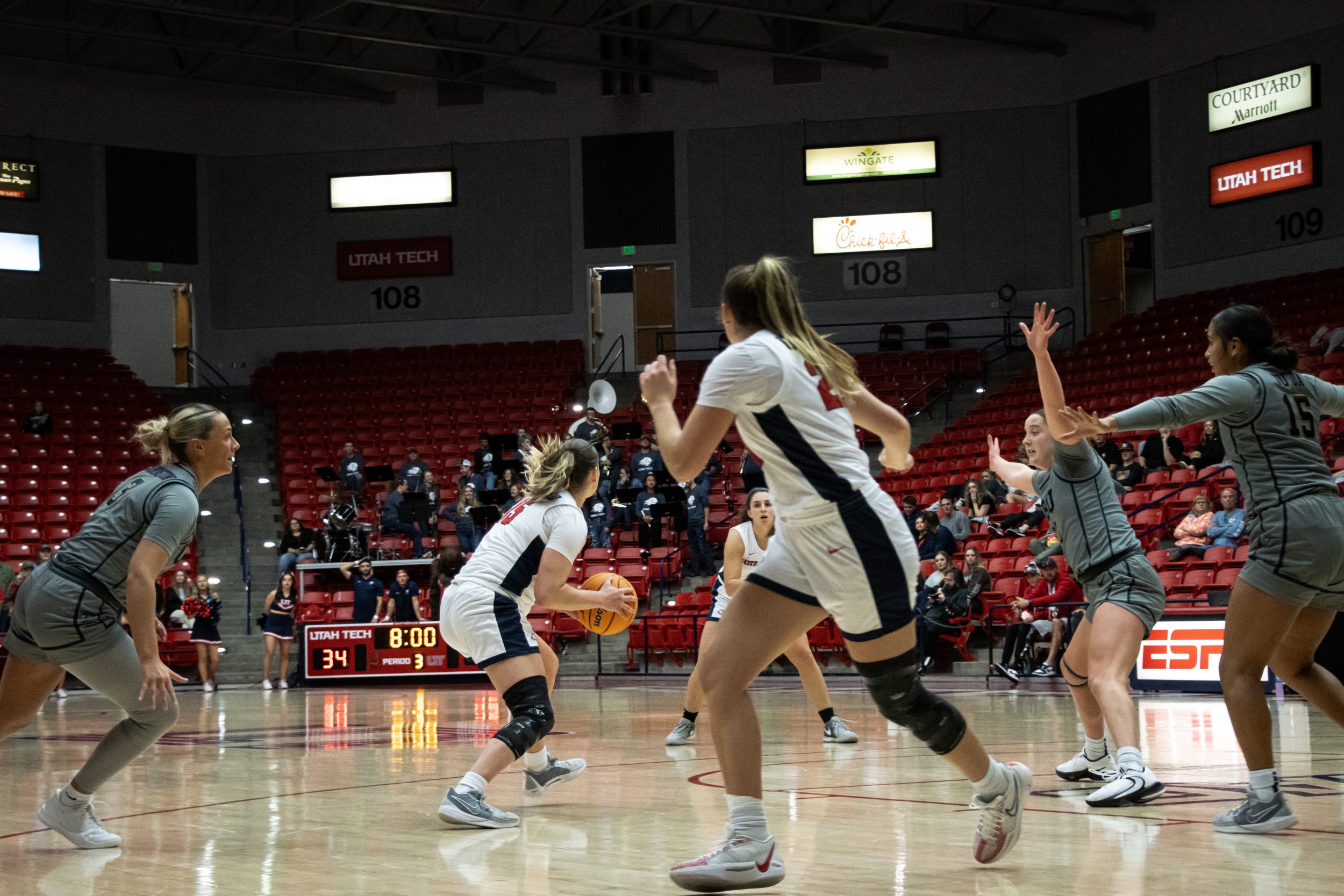 Utah Tech women’s basketball came up short in conference home opener