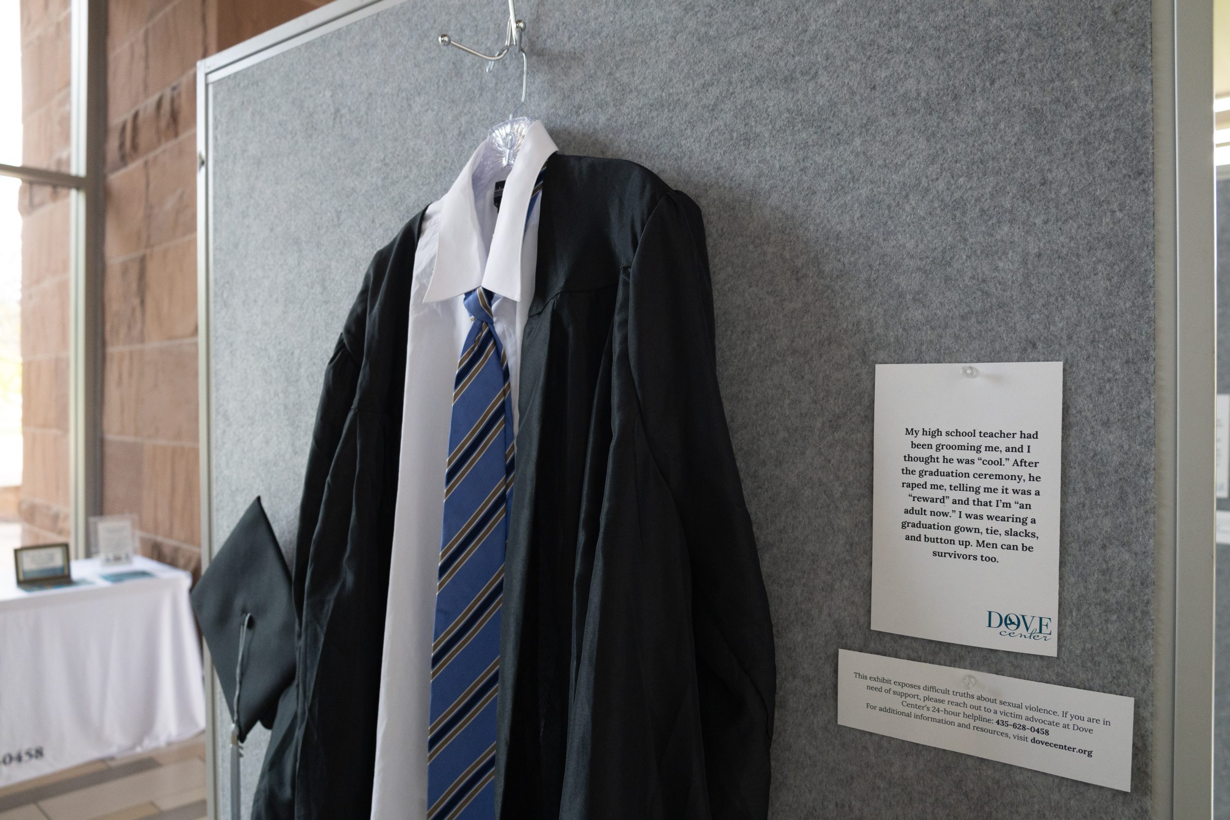 DOVE Center exhibit brings sexual assault awareness to Utah Tech