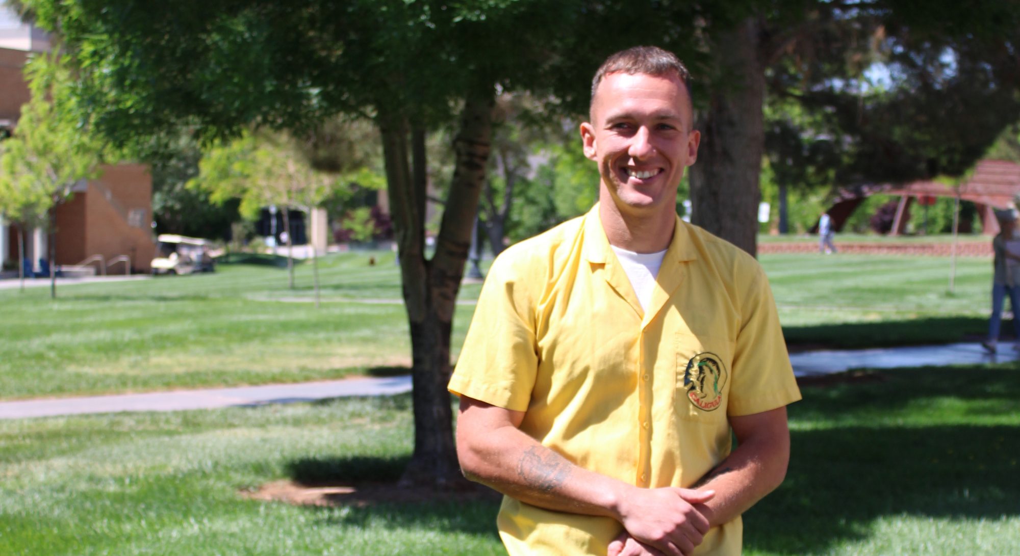 Veteran student James Cates—story of perseverance and service