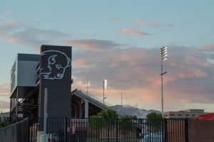 An image of Utah Tech's Greater Zion football stadium.